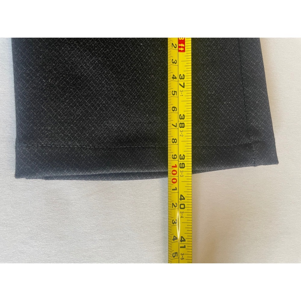 DKNY Jeans Womens XL Black Textured Pull On Slim Leg Pants NWT DWACN1005 - Picture 8 of 10